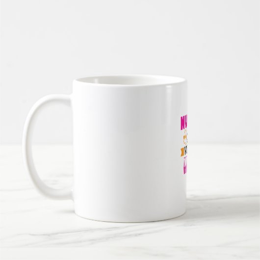 ナースギフト看護はハート コーヒーマグカップ (左)