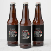 ナースギフト12日看護 ビールラベル (ボトル)