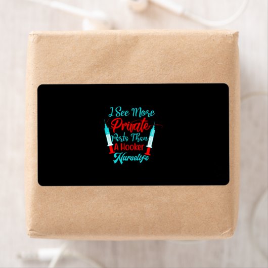 ナースギフト |他のプライベートパーツが表示されます ラベル (インサイチュ)