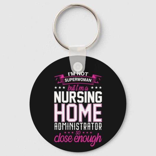 ナースギフトA介護住宅管理者 キーホルダー (正面)