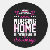 ナースギフトA介護住宅管理者 ラウンドシール (正面)