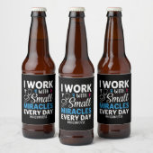 ナースギフトI小物 ビールラベル (ボトル)