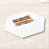 ナースクラシックTシャツ ペーパーコースター (アングル)