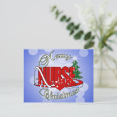 ナースクリスマスクリスマス シーズンポストカード (スタンド正面)