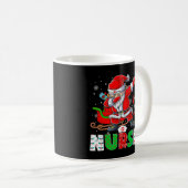 ナースクリスマスダビングサンタスクラブスナースクリスマスM コーヒーマグカップ (正面右)