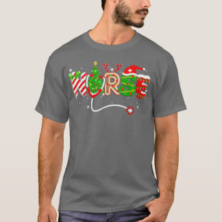 ナースクリスマス2022かわいいナースクリスマスパジャマPJ Tシャツ