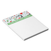 ナースクリスマス ノートパッド (アングル)