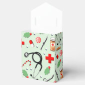 ナースクリスマス フェイバーボックス (オープン)