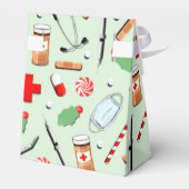 ナースクリスマス フェイバーボックス (裏面サイド)