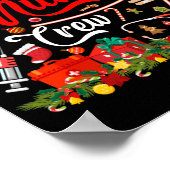 ナースクルー、クリスマスの労働と配達 ポスター (角)