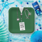 ナースグラード2025おもしろいパーティー紙プレート ペーパープレート (パーティー)