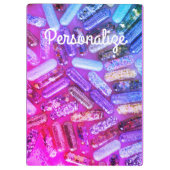 ナースグリッター薬クリップボード クリップボード (裏面)