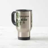 ナースケリーは私のヒーロー トラベルマグ (正面左)