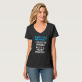 ナースケースマネージャーRn Management 14 Tシャツ (正面フル)