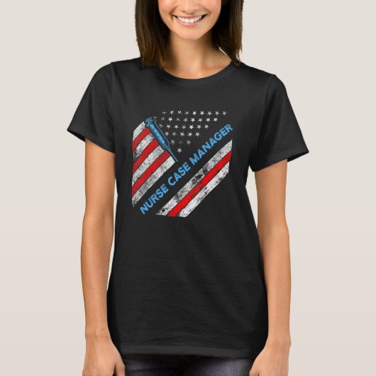 ナースケースマネージャーRn Management 8 Tシャツ (正面)