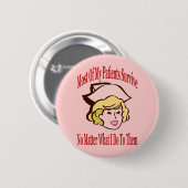 ナースコメント 缶バッジ (正面&裏面)