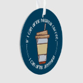 ナースコーヒーアクリルオーナメント オーナメント (正面)