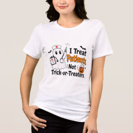 ナースゴースト ハロウィントリックオアトリート Tシャツ