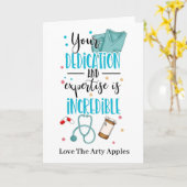 ナースサンキューカード カード (黄色い花)