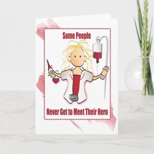 ナースサンキューカード カード (正面)