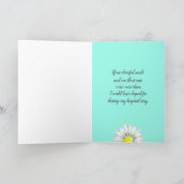 ナースサンキューデイジーフラワーヘルスケア カード (内部)