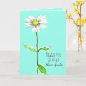 ナースサンキューデイジーフラワーヘルスケア カード (黄色い花)
