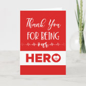 ナースサンキュードクターヒーロー カード (正面)