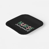 ナースサンタのお気に入りの小妖精や小人ライフナースデイギフト ペーパープレート (傾斜あり)