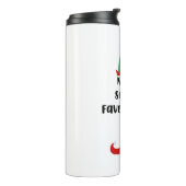 ナースサンタズお気に入りの小妖精や小人おもしろいナースクリスマス タンブラー (回転左)