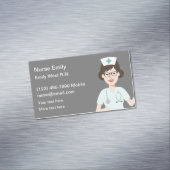 ナースシンプル患者用名刺マグネット マグネット名刺 (インサイチュ)