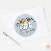 ナースシール ラウンドシール (封筒)