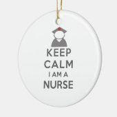 ナースシ保ンボルCalm I amナース セラミックオーナメント (左)