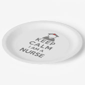 ナースシ保ンボルCalm I amナース ペーパープレート (アングル)