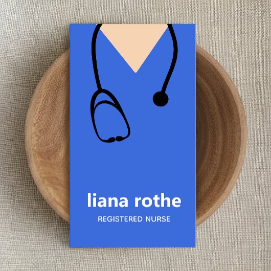 ナーススクラブ及び聴診器名刺 名刺