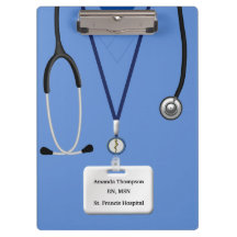 ナーススクラブ（青のクリップボード）