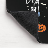 ナーススケルトンハロウィーンヘルスケア1 マウスパッド (コーナー)