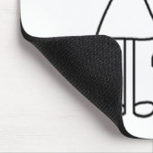 ナーススティック図 マウスパッド (コーナー)