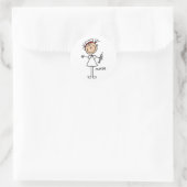 ナーススティック図 ラウンドシール (バッグ)