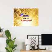 ナーススーパーヒーロー ポスター (ホームオフィス)