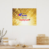 ナーススーパーヒーロー ポスター (キッチン)