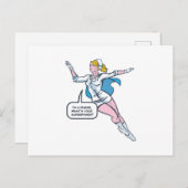 ナーススーパーヒーロー ポストカード (正面/裏面)