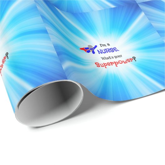 ナーススーパーヒーロー ラッピングペーパー (ロールコーナー)