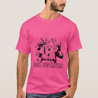 ナーススーパーヒーロー Tシャツ