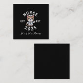 ナースス2025祝年：看護の未来 スクエア名刺 (正面/裏面)
