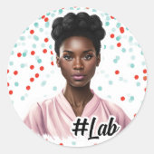 ナーステーマシール ラウンドシール (正面)