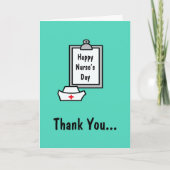 ナースデイカード – ありがとう カード (正面)