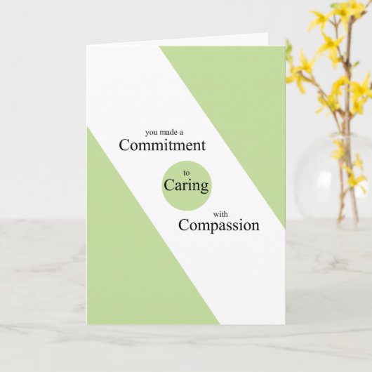 ナースデイカード カード (黄色い花)