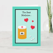 ナースデイカード – 医最高の薬 カード (正面)