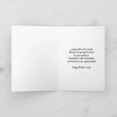 ナースデイカード – 医最高の薬 カード (内部)