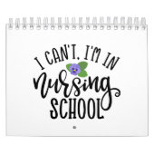 ナースデザイン看護学校に行けない カレンダー (カバー)